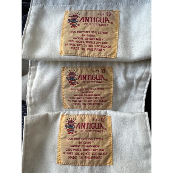 Vintage Antigua of Scottsdale plaid  Bermuda shorts bundle of 3 size 12 - Picture 9 of 12